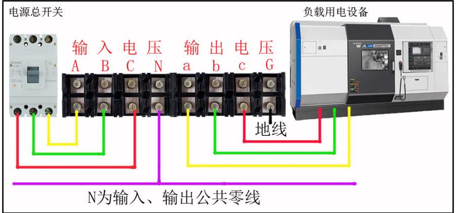 稳压器接线