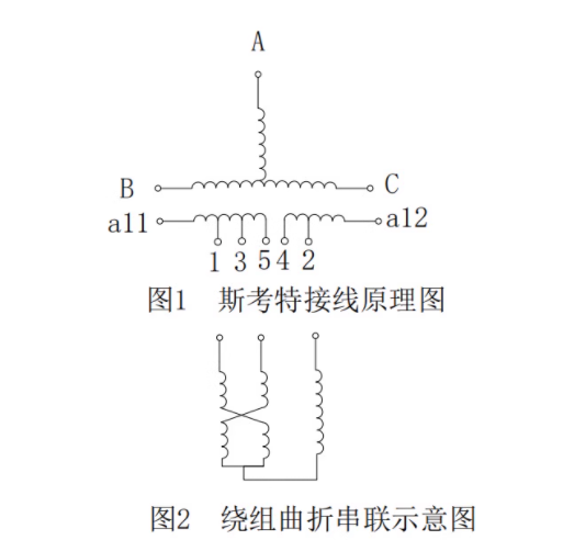 斯考特变压器原理图